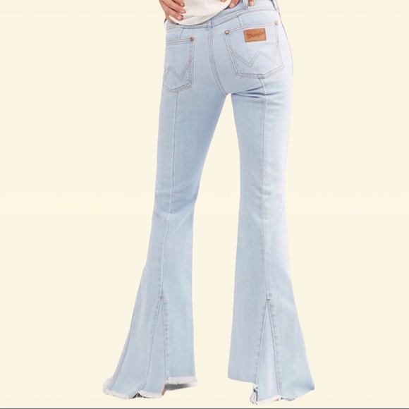 Free People for Wrangler High Rise Flare Jeans - Picture 5 of 5